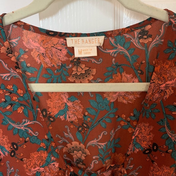 Rust Colored Romper - Picture 2 of 2